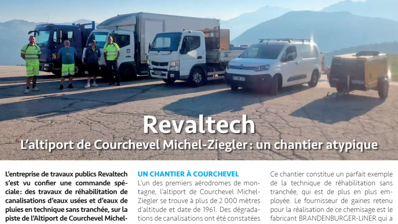 Lire la suite à propos de l’article Revaltech, l’altiport de Courchevel un chantier atypique