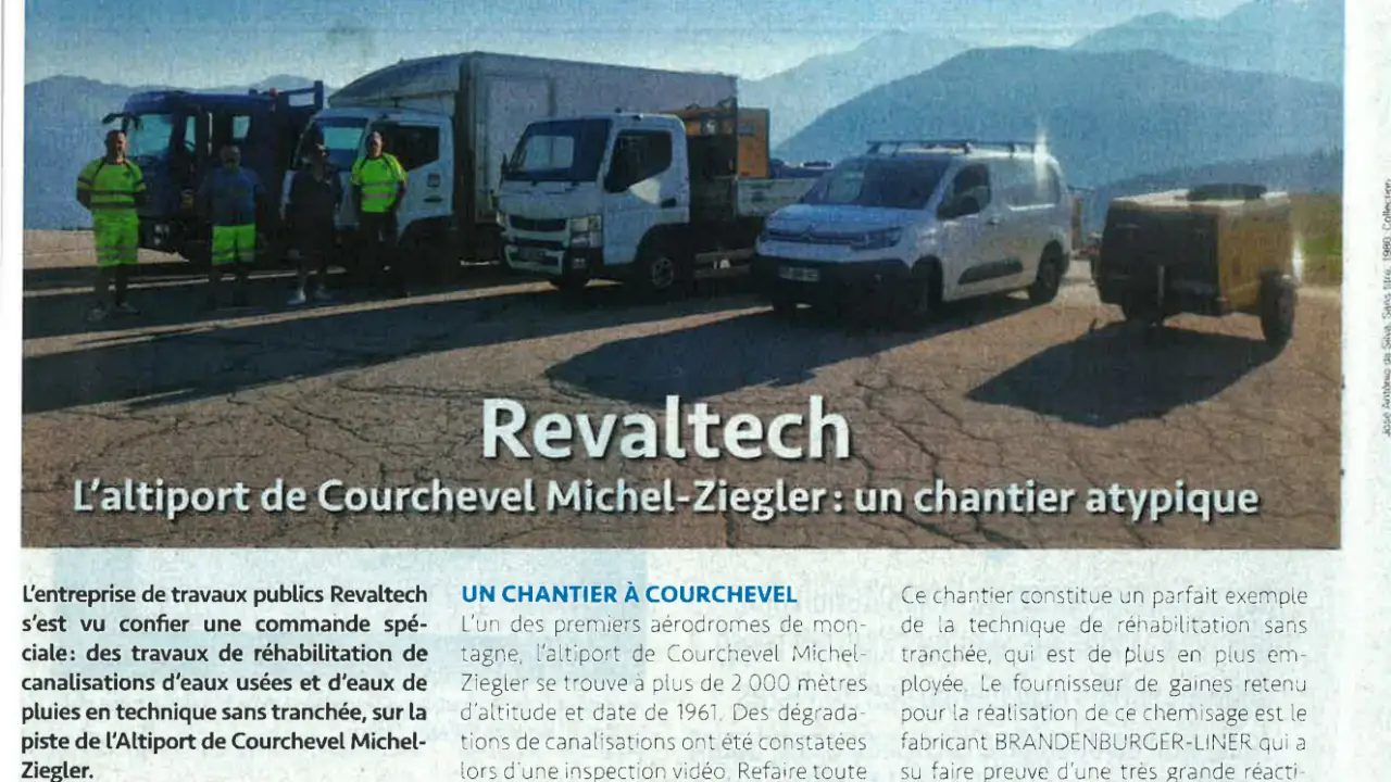 Lire la suite à propos de l’article Revaltech, l’altiport de Courchevel un chantier atypique